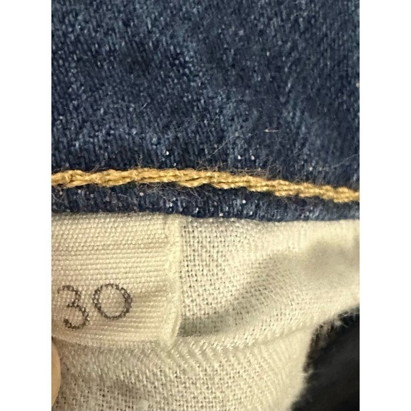 ABLE Martha The Cuffed Distressed Jeans Denim - Sz 30 - Picture 6 of 8